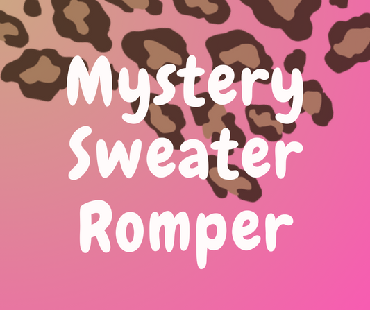 Mystery Sweater Romper